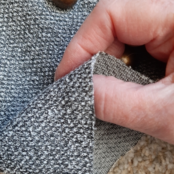 L. BOUTIQUE- Grey open front jacket/blazer for women - Size L - Picture 7 of 9